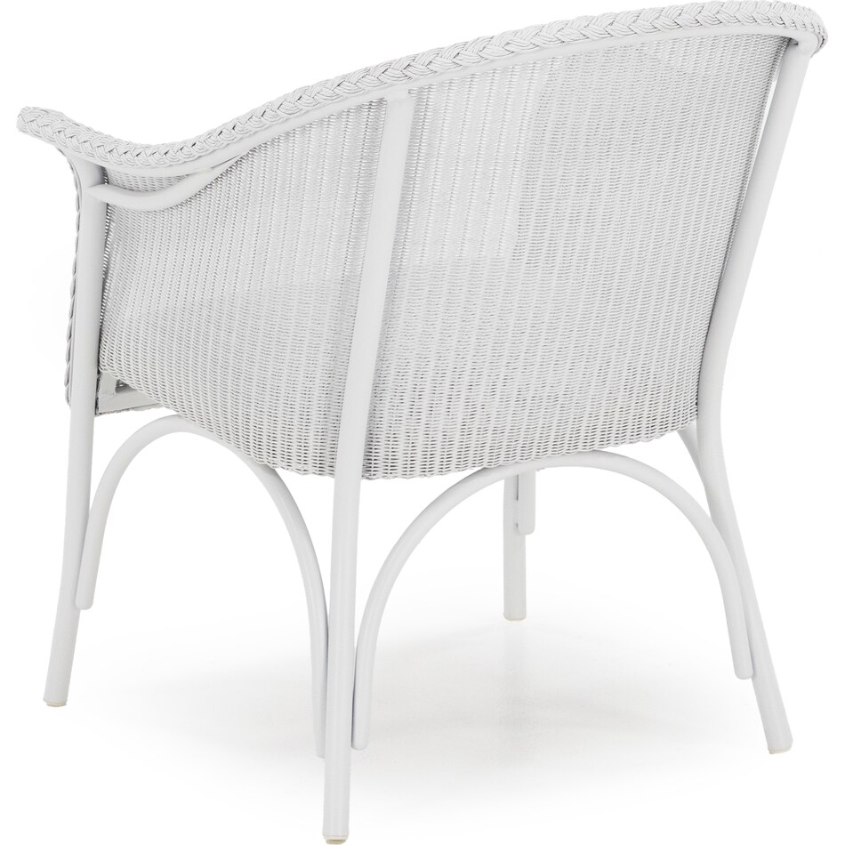 llyd white club chair   