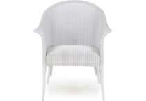llyd white club chair   