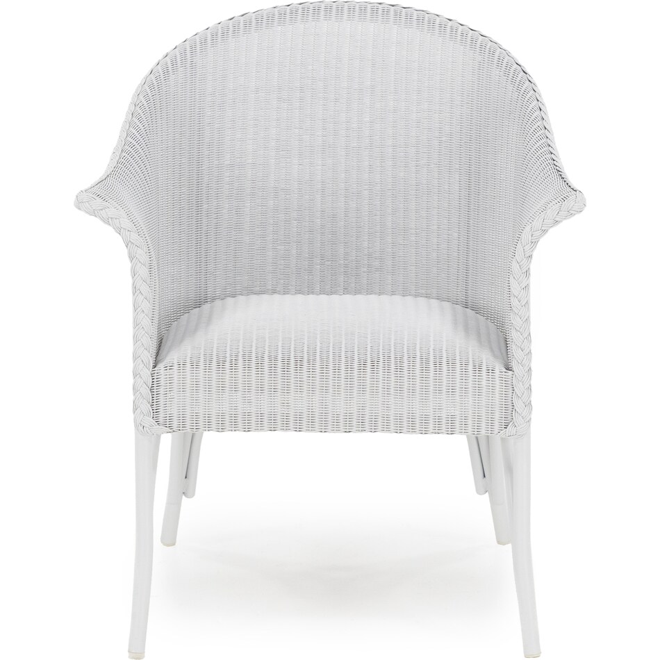 llyd white club chair   