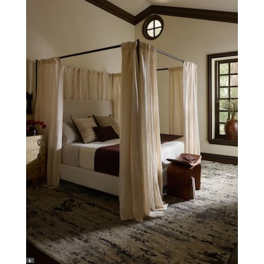 Theory Taupe/Grey Area Rug