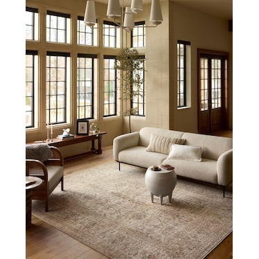 Heritage Ivory/Natural Area Rug