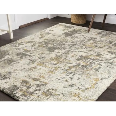 Landscape Granite Area Rug 7'7"W x 10'6"L