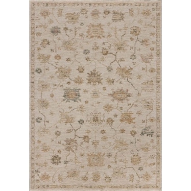 Willa Bone/Multi Area Rug 7'10" Round