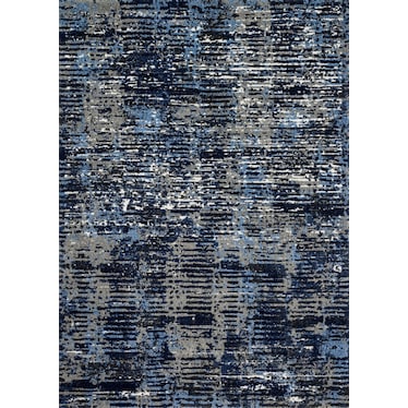 Viera Dark Blue Area Rug
