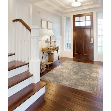 Cynthia Denim/Blue Area Rug