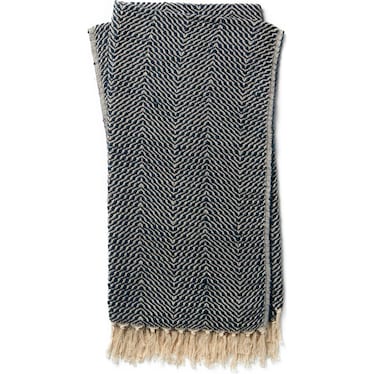 Midnight Navy Throw 50"W x 60"L