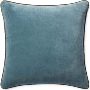 Blue Poly Pillow 22"W x 22"H