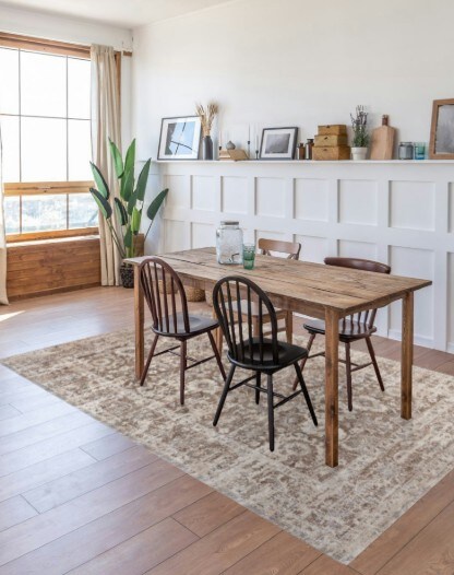 Theory Mocha/Natural Area Rug | Steinhafels