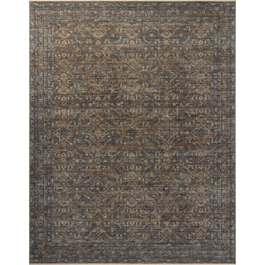 Heritage Lagoon/Tobacco Area Rug