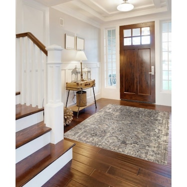 Theory Natural/Grey Area Rug