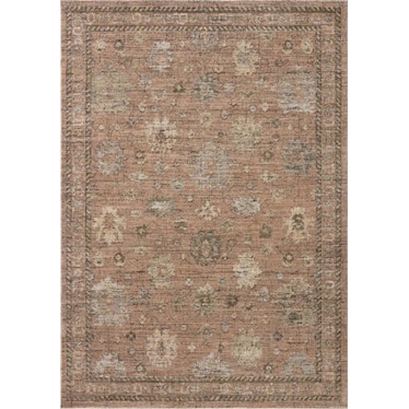 Priscilla Blush/Multi Area Rug