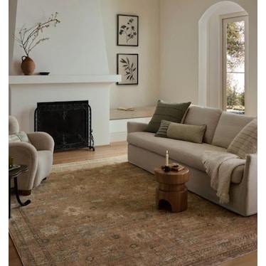 Priscilla Blush/Multi Area Rug