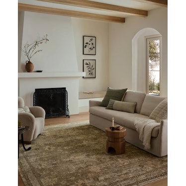 Priscilla Sand/Earth Area Rug