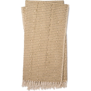 Camel Throw 50"W x 60"L