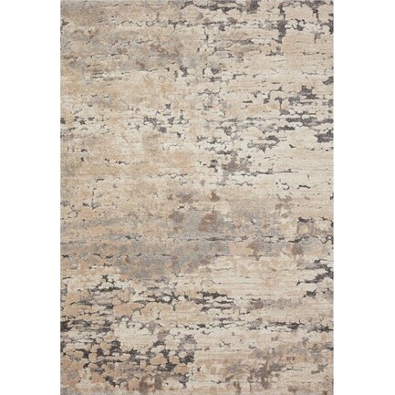 Theory Taupe/Grey Area Rug 7'10"W x 10'10"L