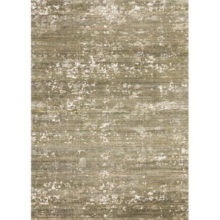 Augustus Moss/Spice Area Rug 7'10"W x 10'10"L