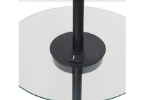 luce black floor lamp   