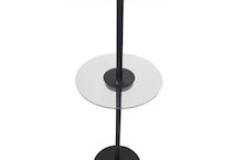luce black floor lamp   