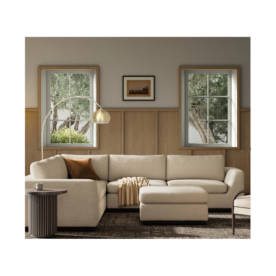 luce brass arc lamp   