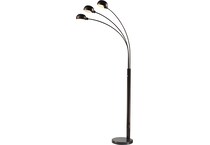 luce bronze arc lamp   