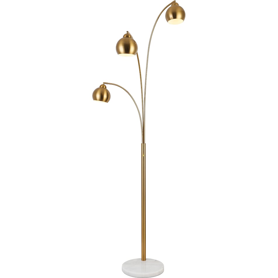 luce brown arc lamp   