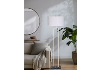 luce gold floor lamp   