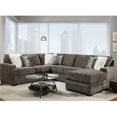 Nickel Metal Single Floor Arc Lamp 73"H