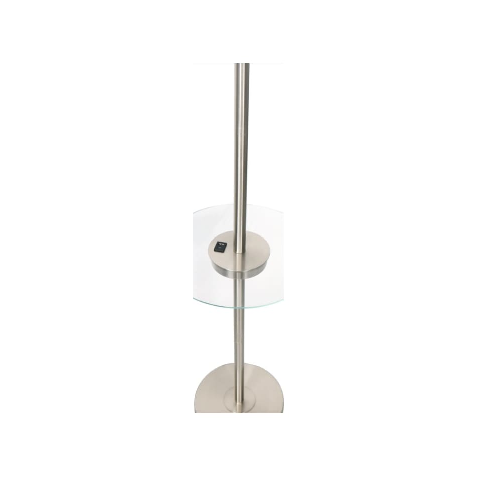 luce silver floor lamp   