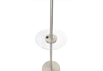 luce silver floor lamp   