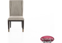 magnussen home furnishing inc black inch standard seat height side chair  image   