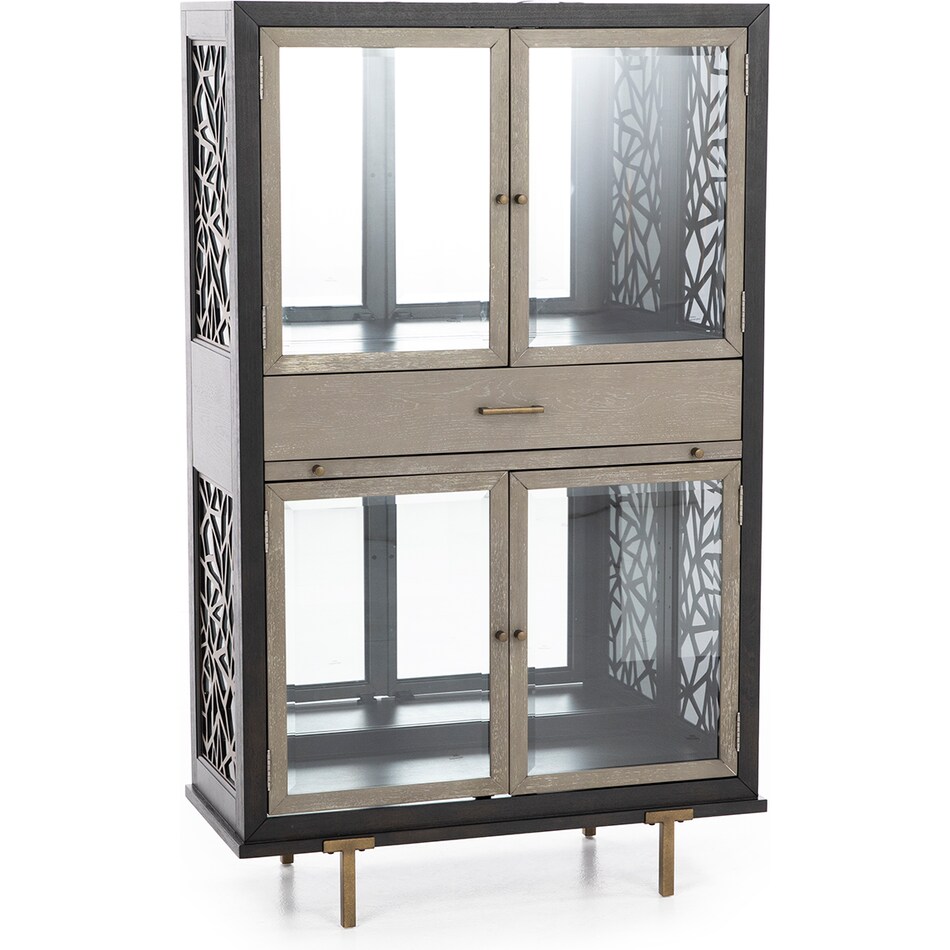 magnussen home furnishing inc black buffet server sideboard   
