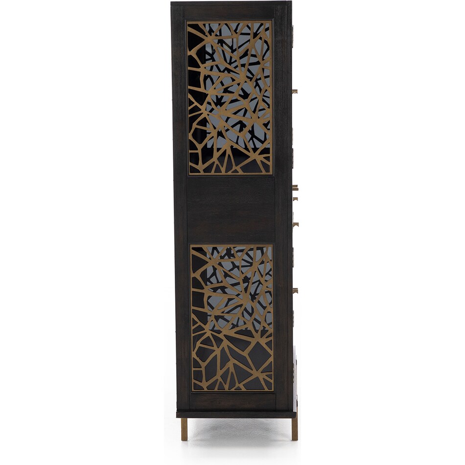magnussen home furnishing inc black buffet server sideboard   