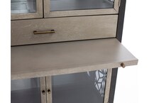 magnussen home furnishing inc black buffet server sideboard   