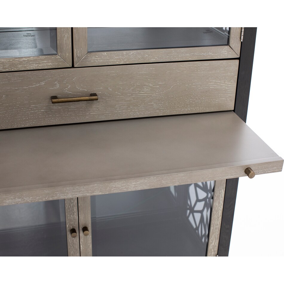 magnussen home furnishing inc black buffet server sideboard   