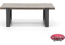 magnussen home furnishing inc brown cocktail table  image   