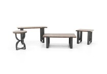 magnussen home furnishing inc brown cocktail table   