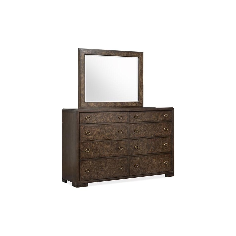 magnussen home furnishing inc brown double   