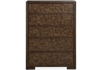 magnussen home furnishing inc brown drawer   