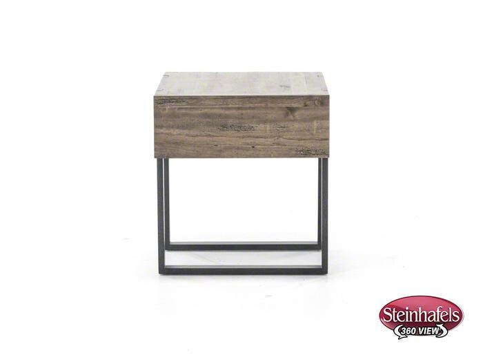 magnussen home furnishing inc brown end table  image   