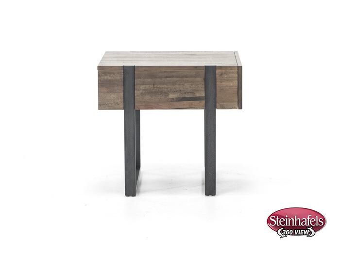 magnussen home furnishing inc brown end table  image   