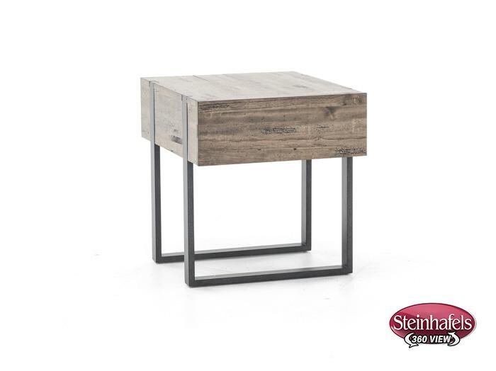 magnussen home furnishing inc brown end table  image   