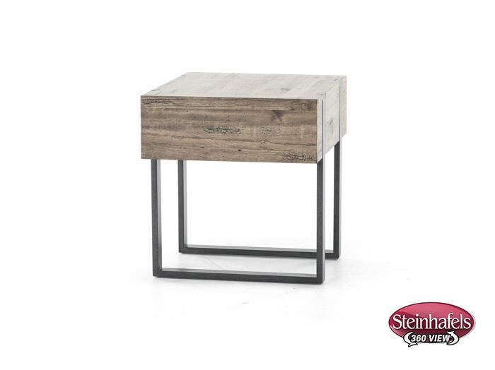 magnussen home furnishing inc brown end table  image   