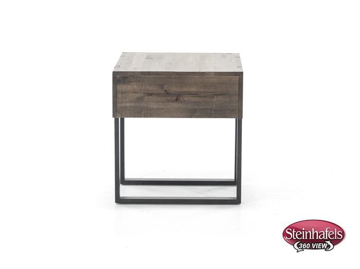 magnussen home furnishing inc brown end table  image   