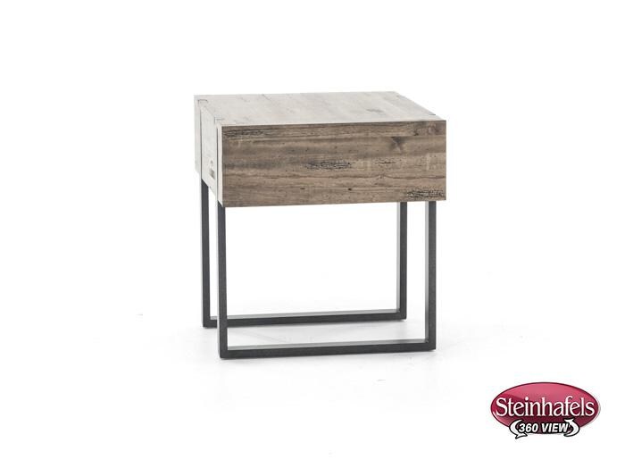 magnussen home furnishing inc brown end table  image   
