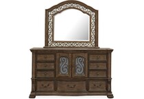 magnussen home furnishing inc brown triple   