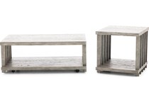 magnussen home furnishing inc grey end table eldr  