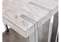 magnussen home furnishing inc grey end table eldr  