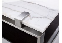 magnussen home furnishing inc white cocktail table para  