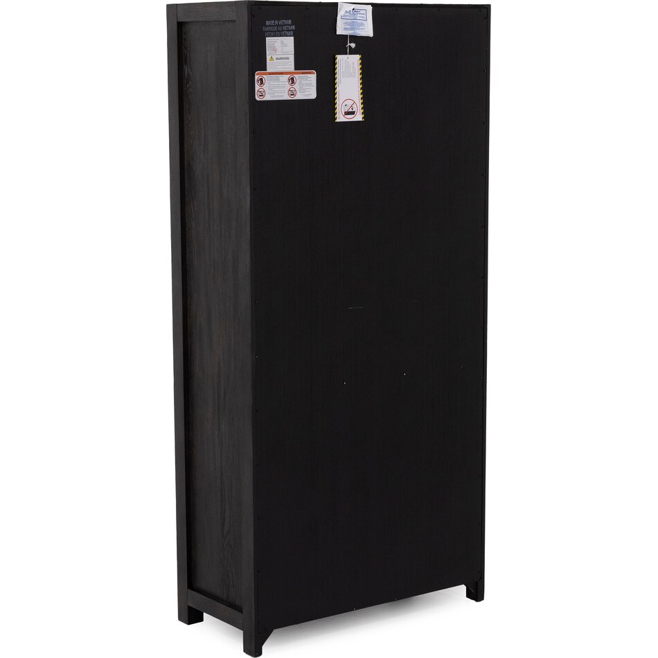 magp black bookcase plm  