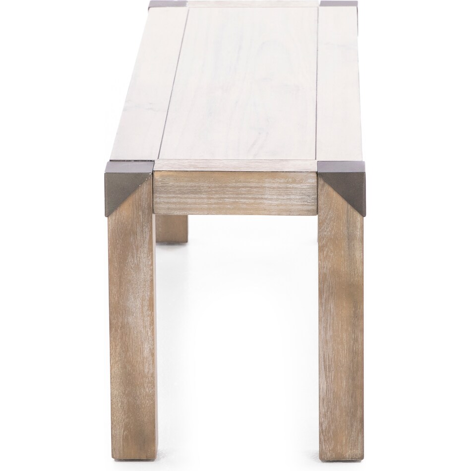magp brown inch standard seat height bench   